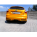 Накладки сплиттеры боковые на задний бампер на Ford Focus III ST